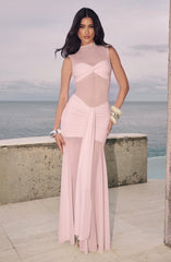 Fae Maxi Skirt - Blush