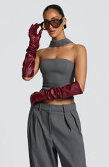 Frankie Gloves - Burgundy