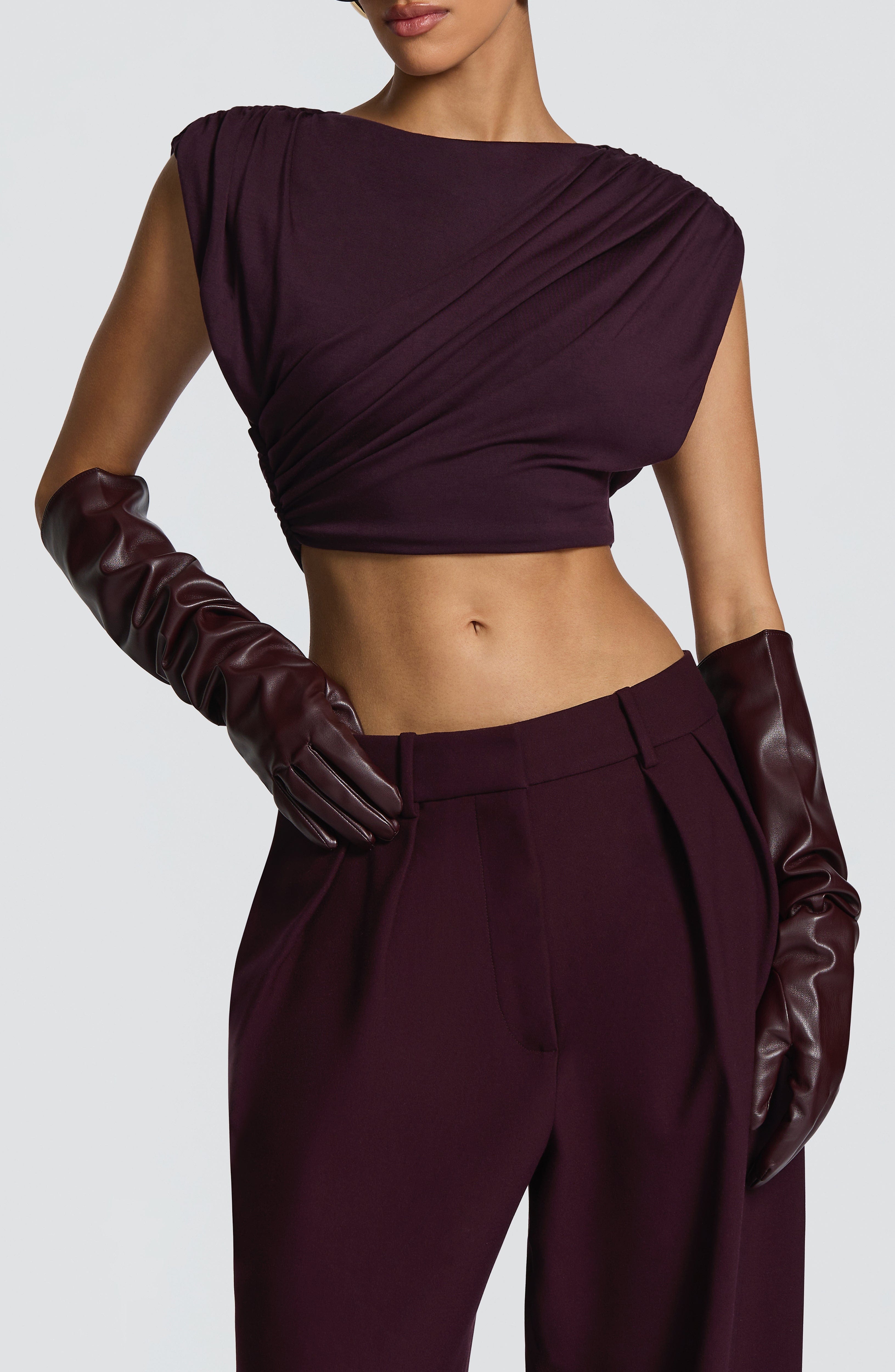 Frankie Gloves - Plum