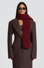 Jeanie Scarf - Burgundy