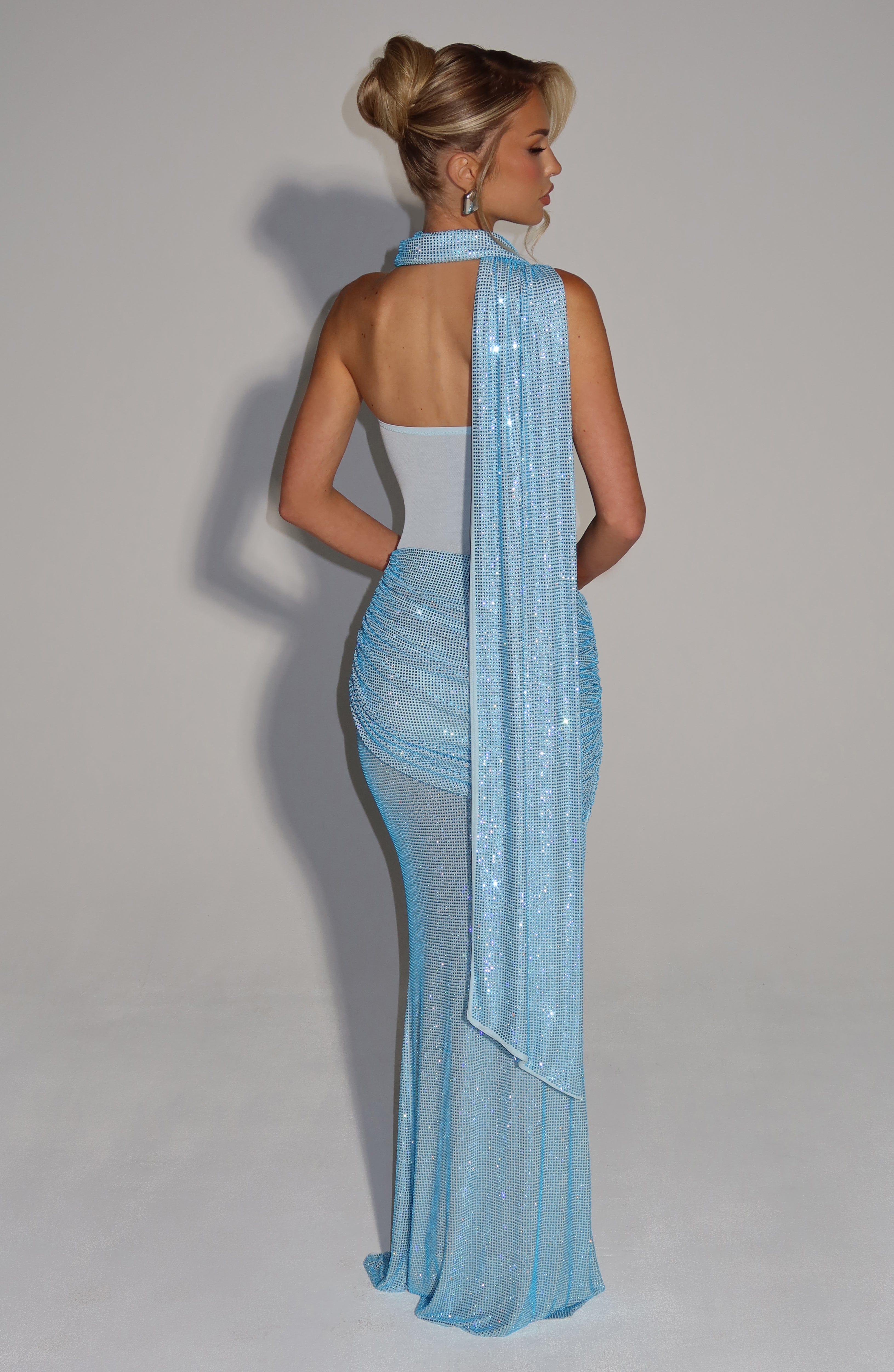 Kailani Maxi Dress - Aqua
