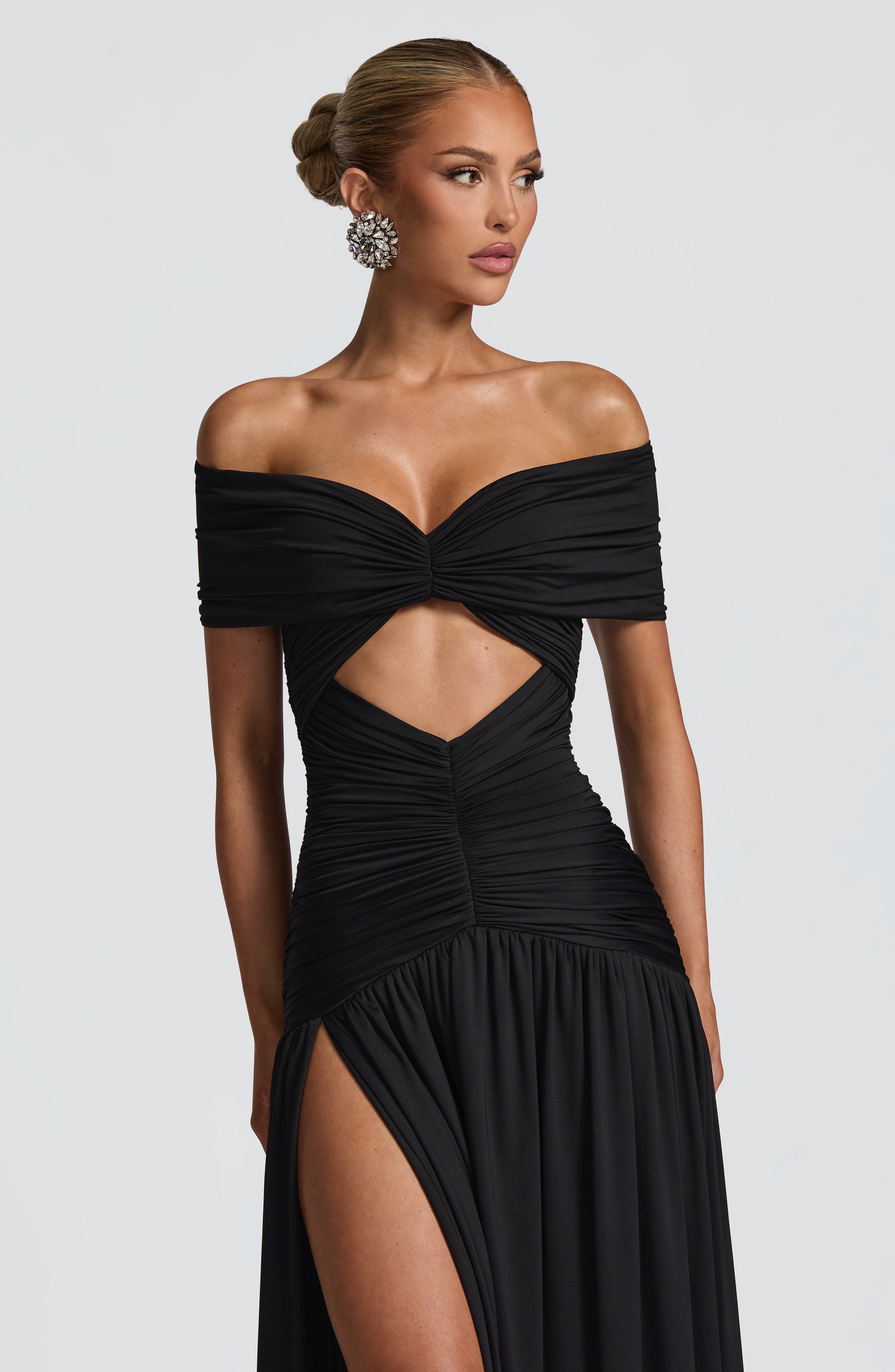 Kathryn Maxi Dress - Black
