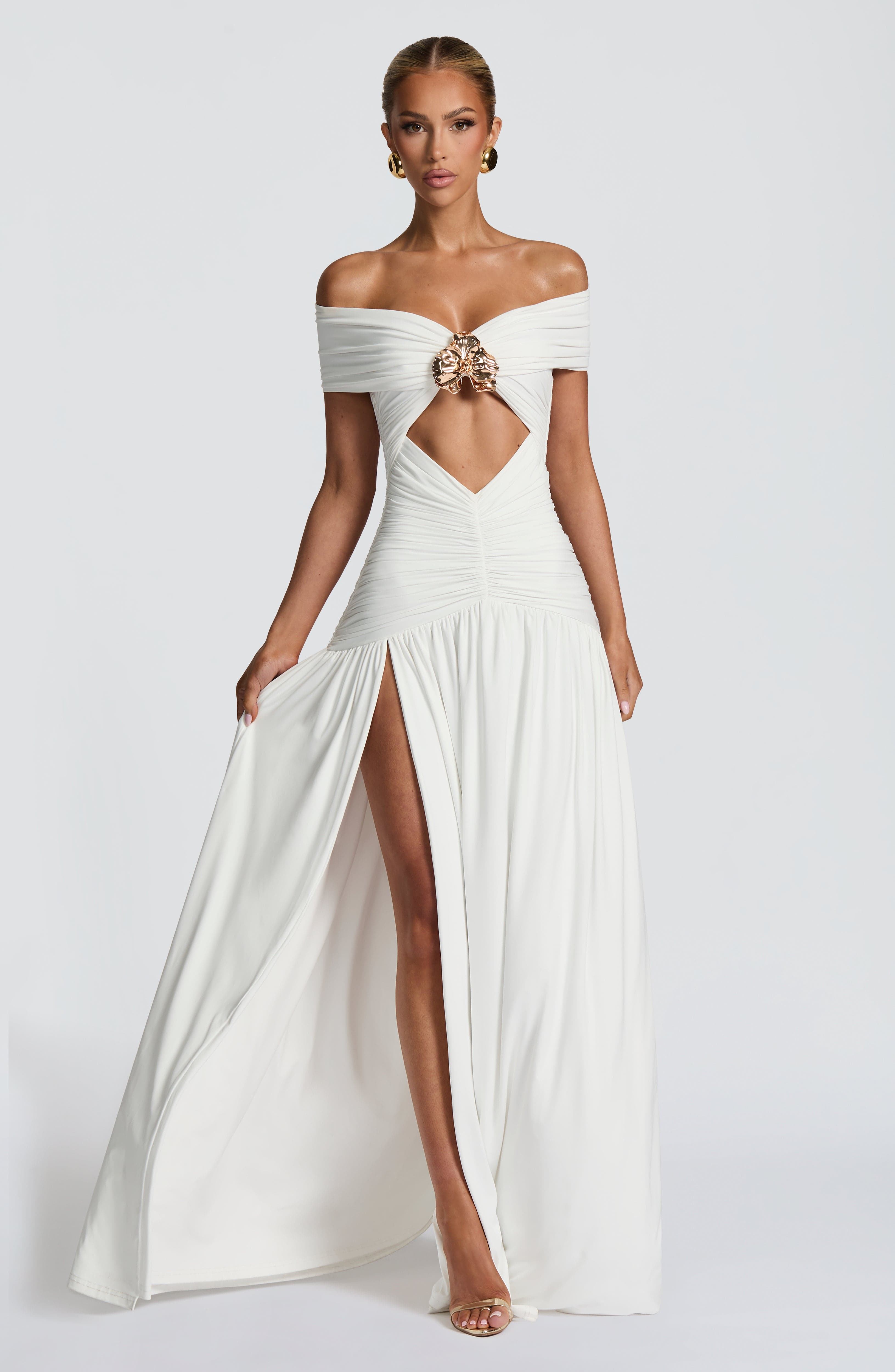 Kathryn Maxi Dress - White