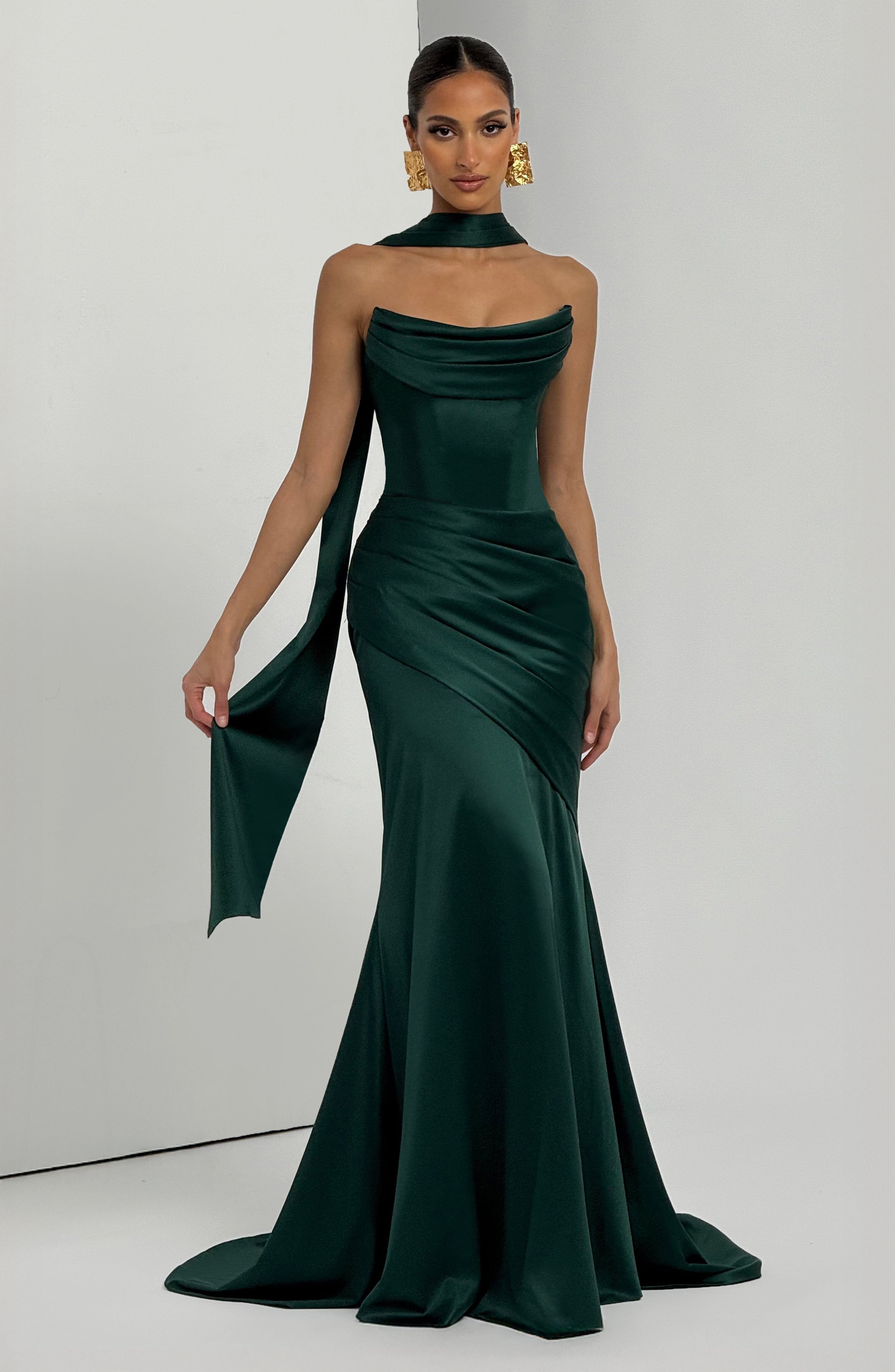 Kensington Maxi Dress - Emerald