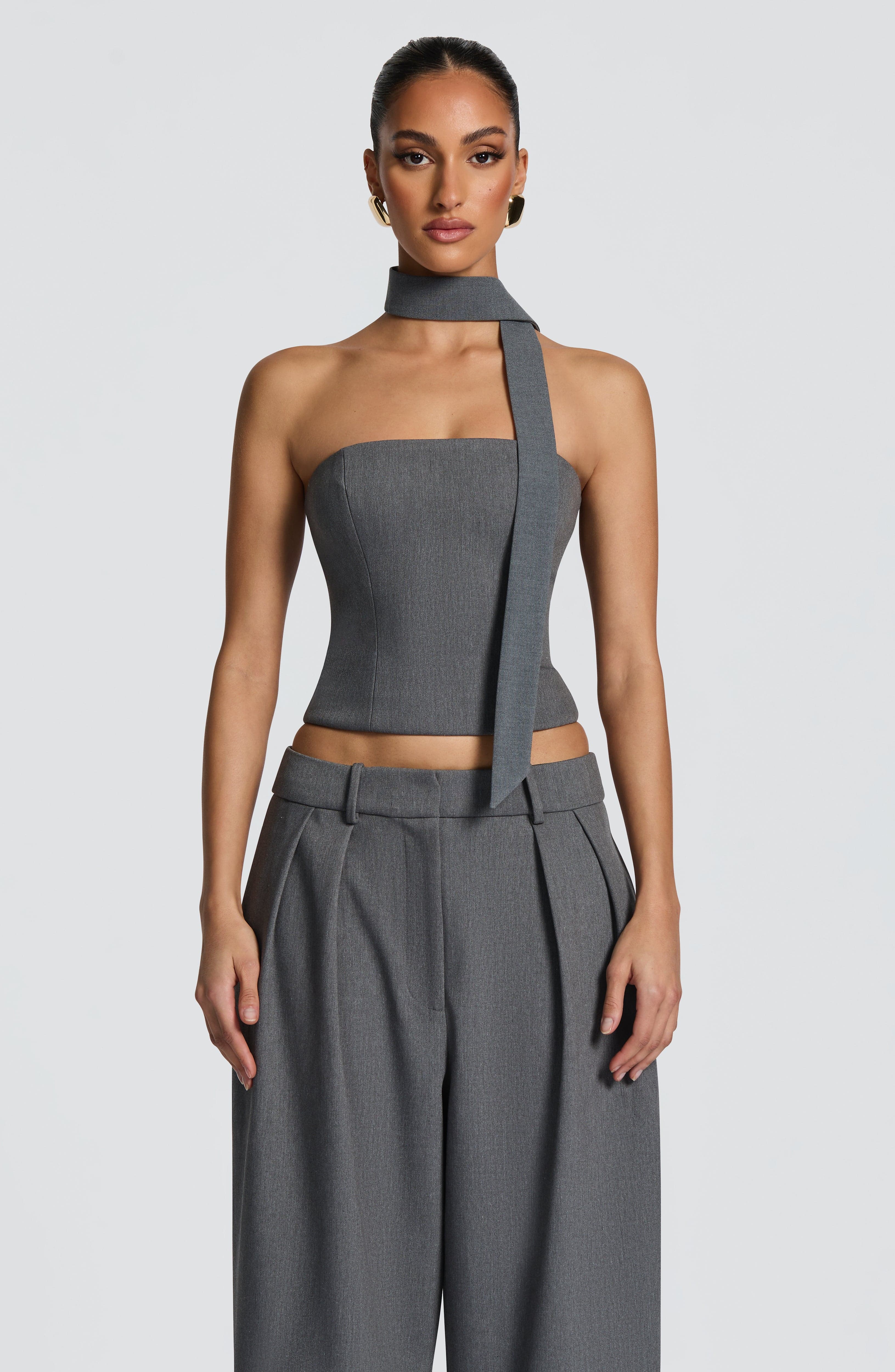 Kerry Top - Grey Marl