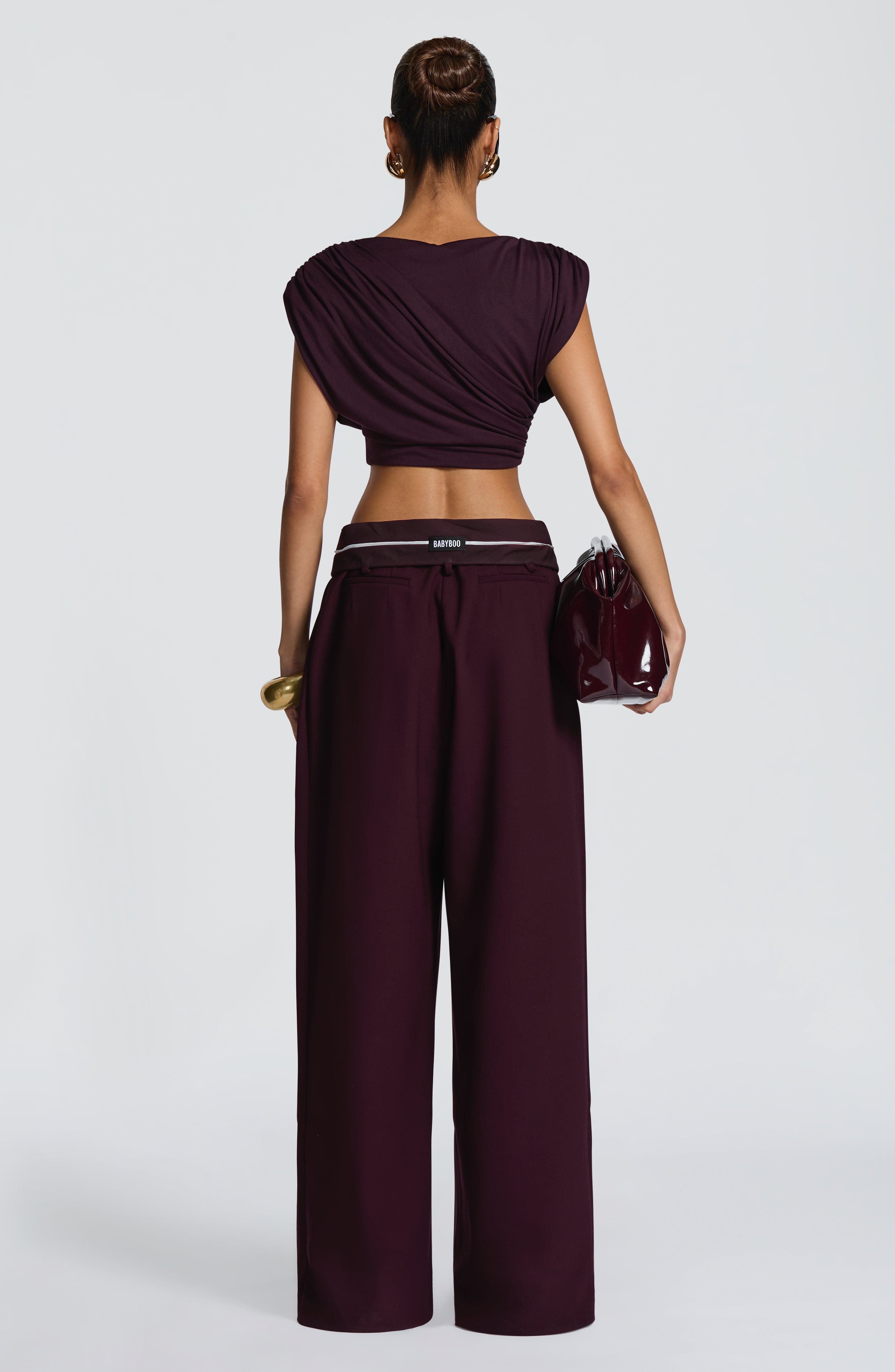 Kirsty Pants - Plum