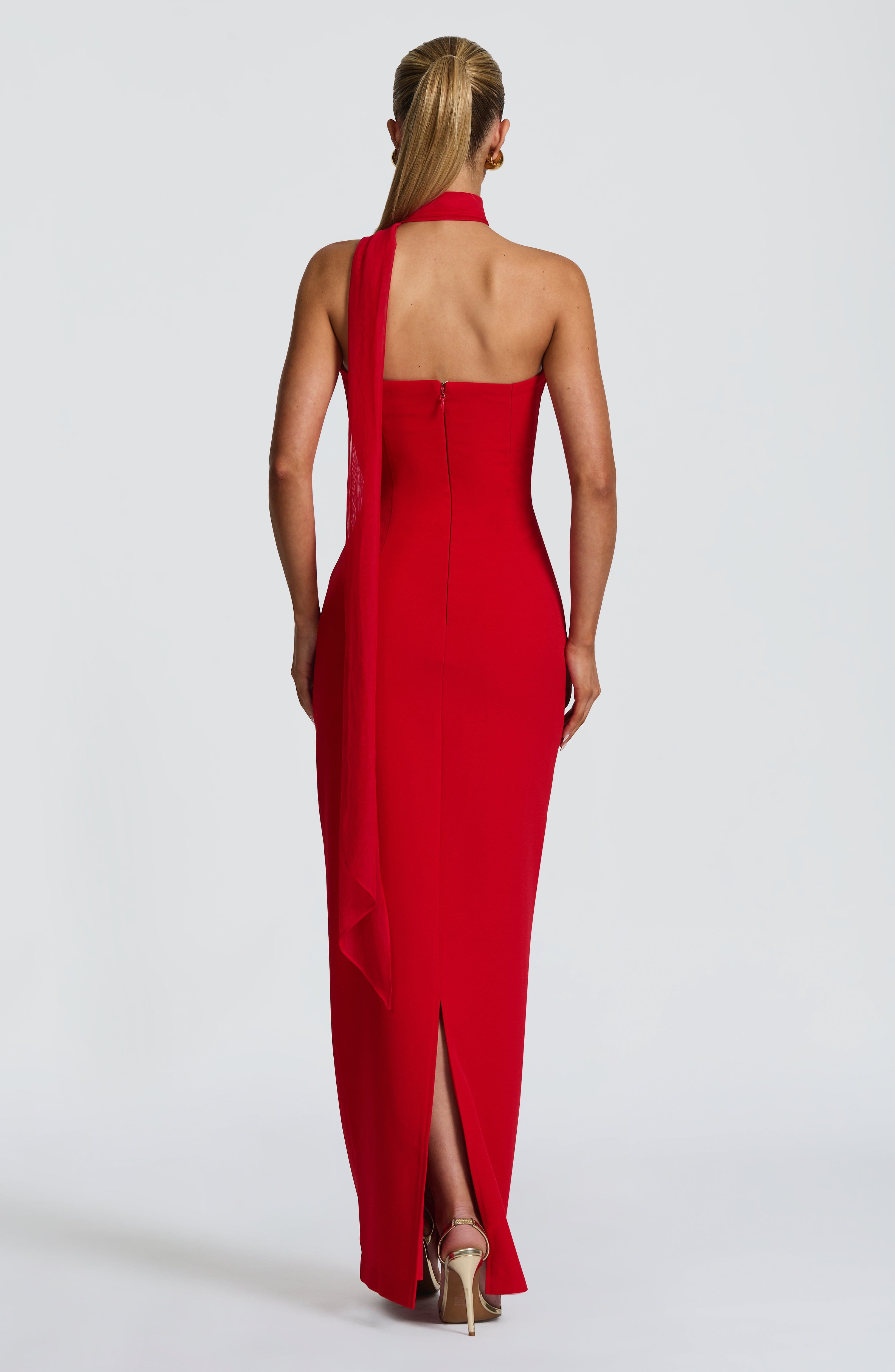 Lindsey Maxi Dress - Red