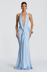 Linette Gown - Glacier Blue