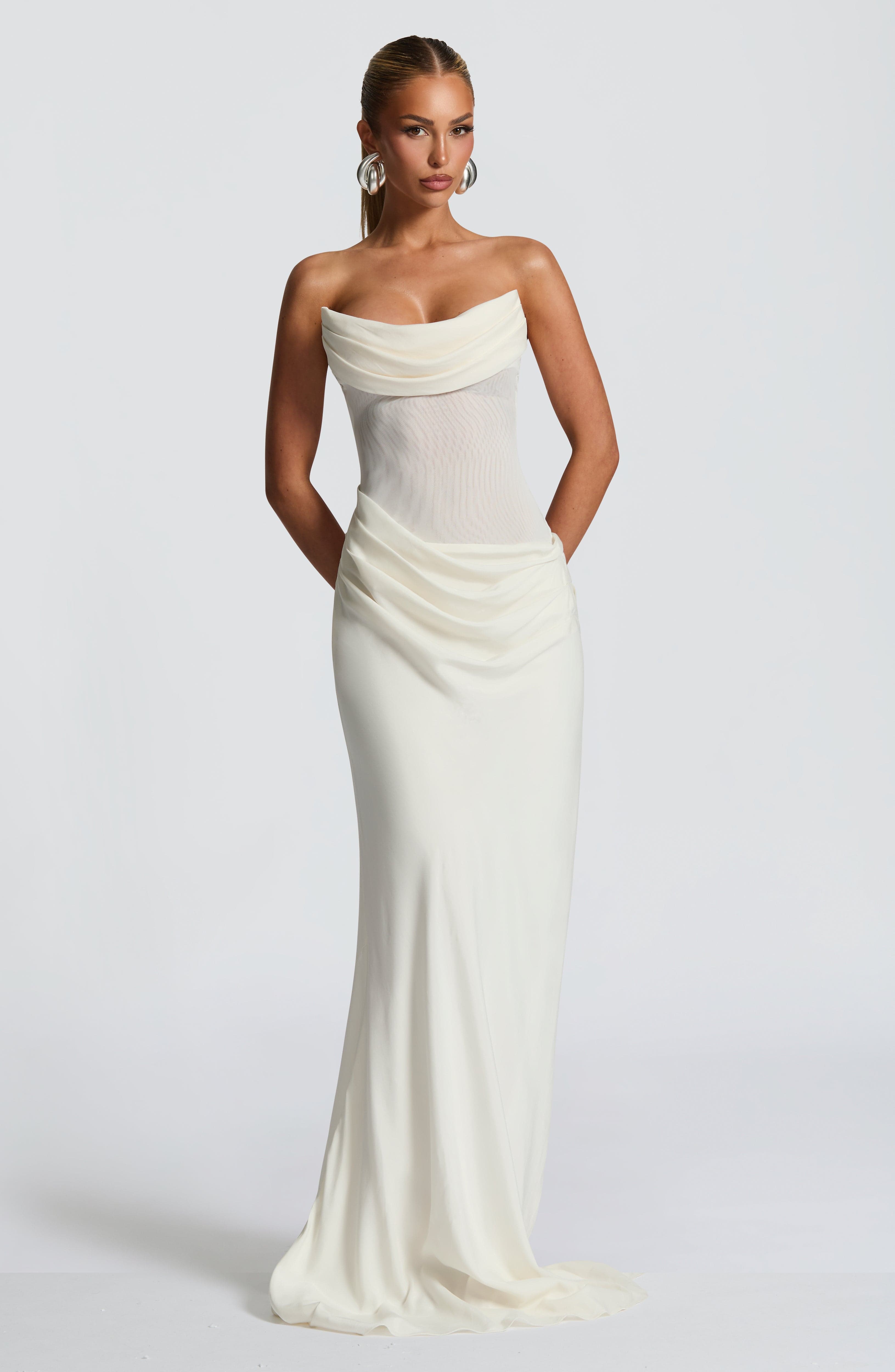 Liora Maxi Dress - Ivory