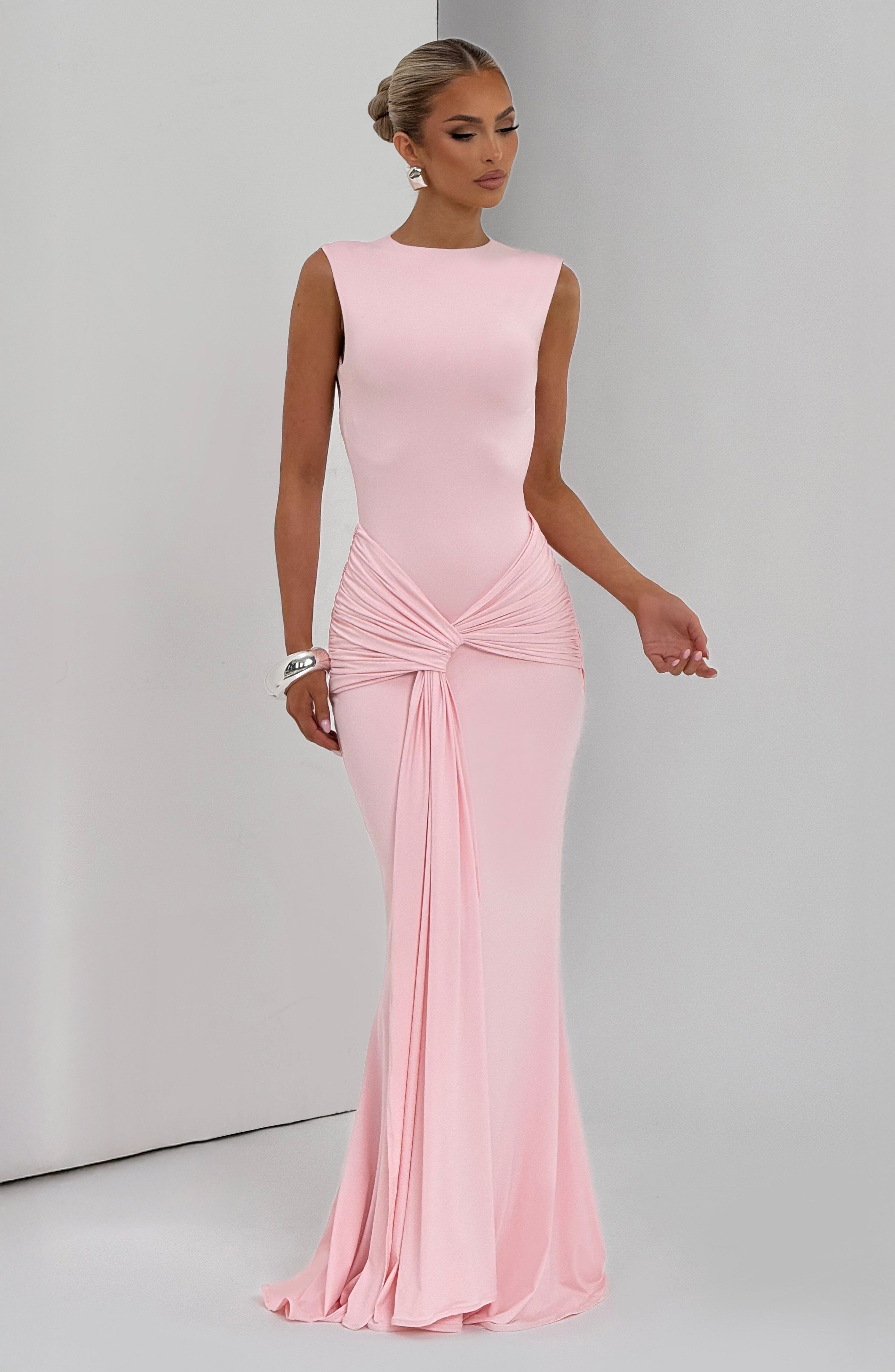 Lorenza Maxi Dress - Blush