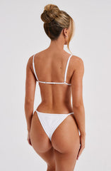 Macy Bralette - White