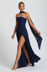 Maliyah Maxi Dress - Navy