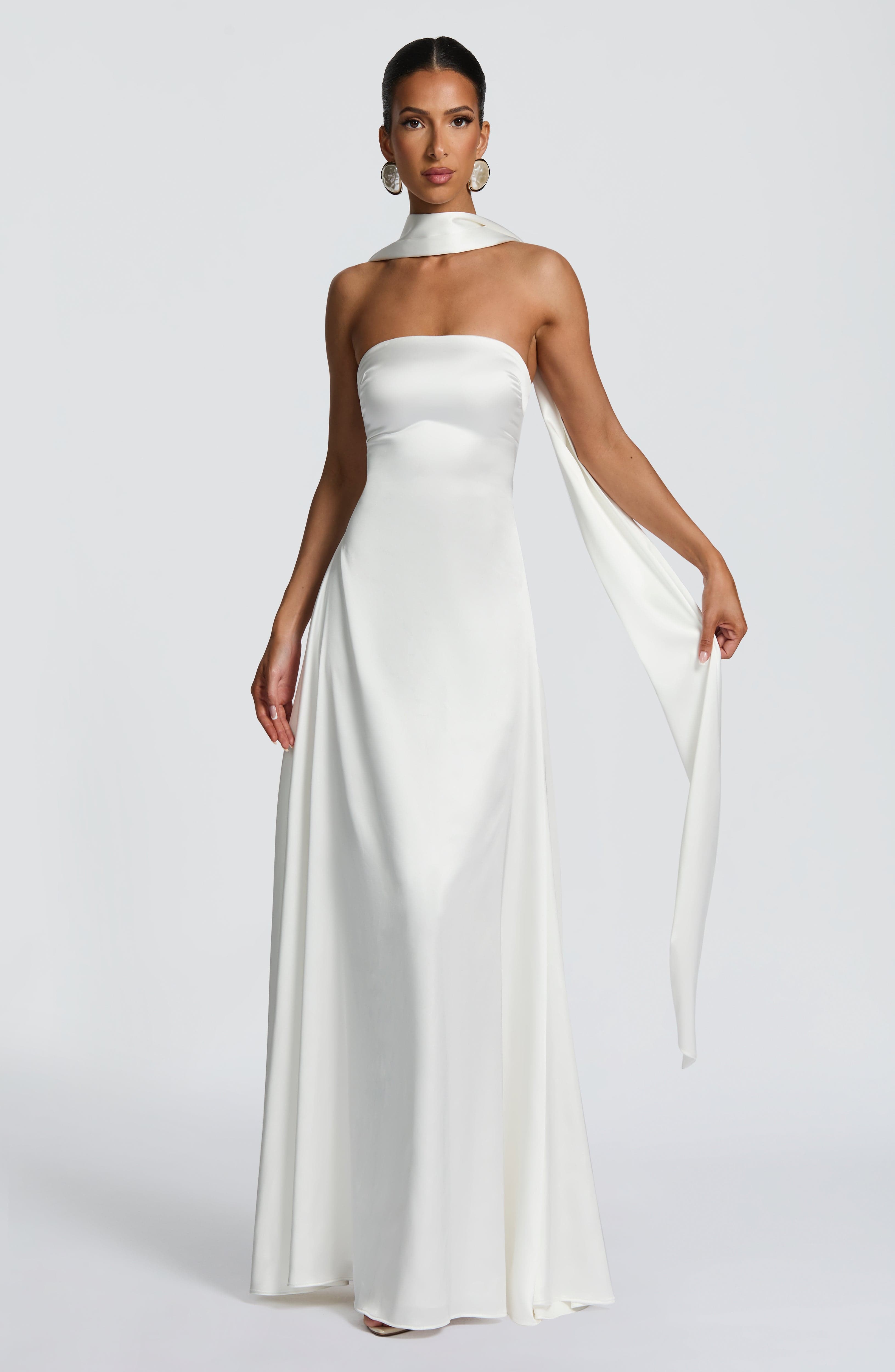 Morven Maxi Dress - Ivory