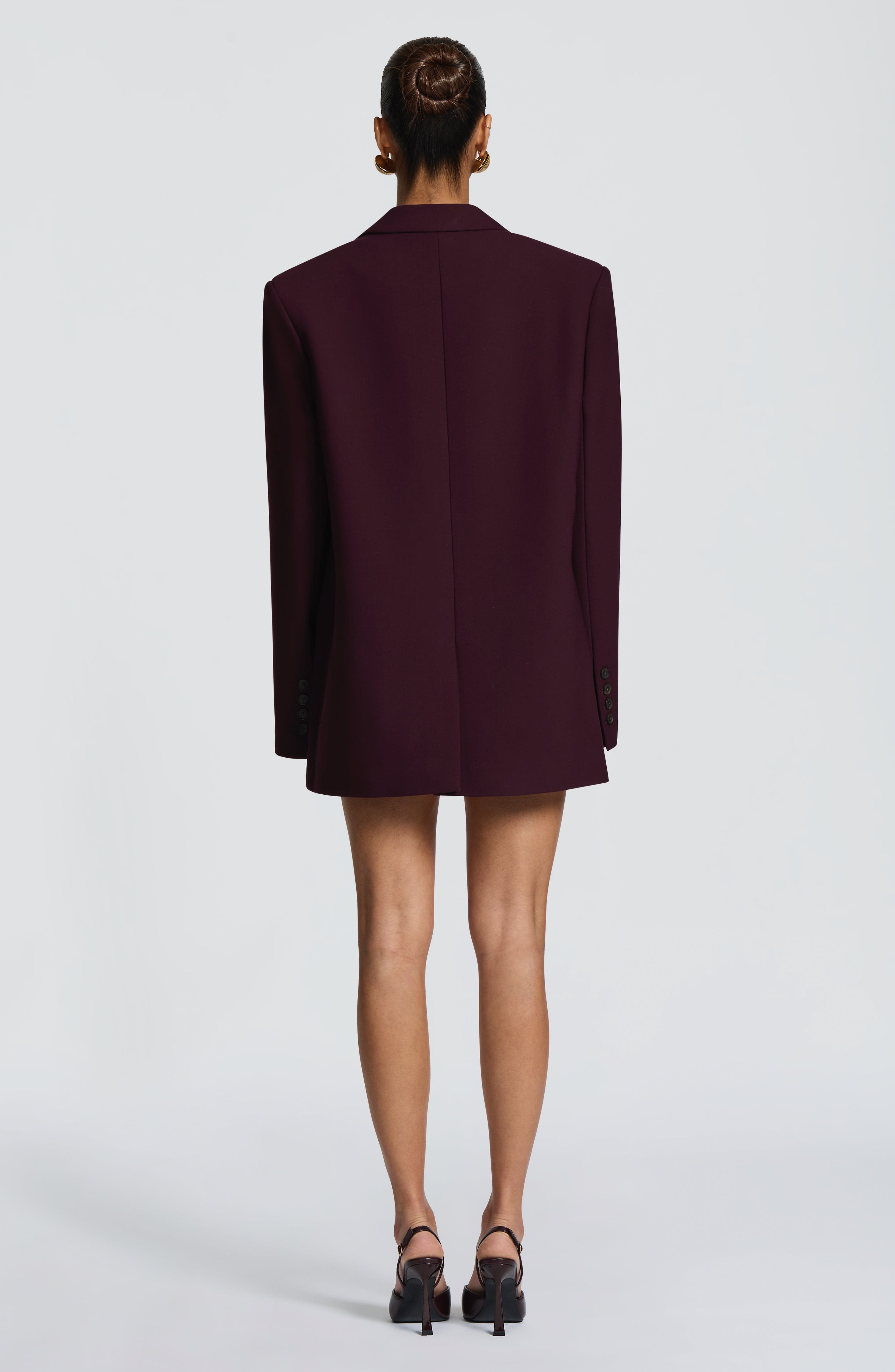 Reece Blazer - Plum
