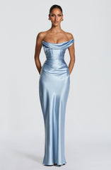 Thalassa Maxi Dress - Glacier Blue