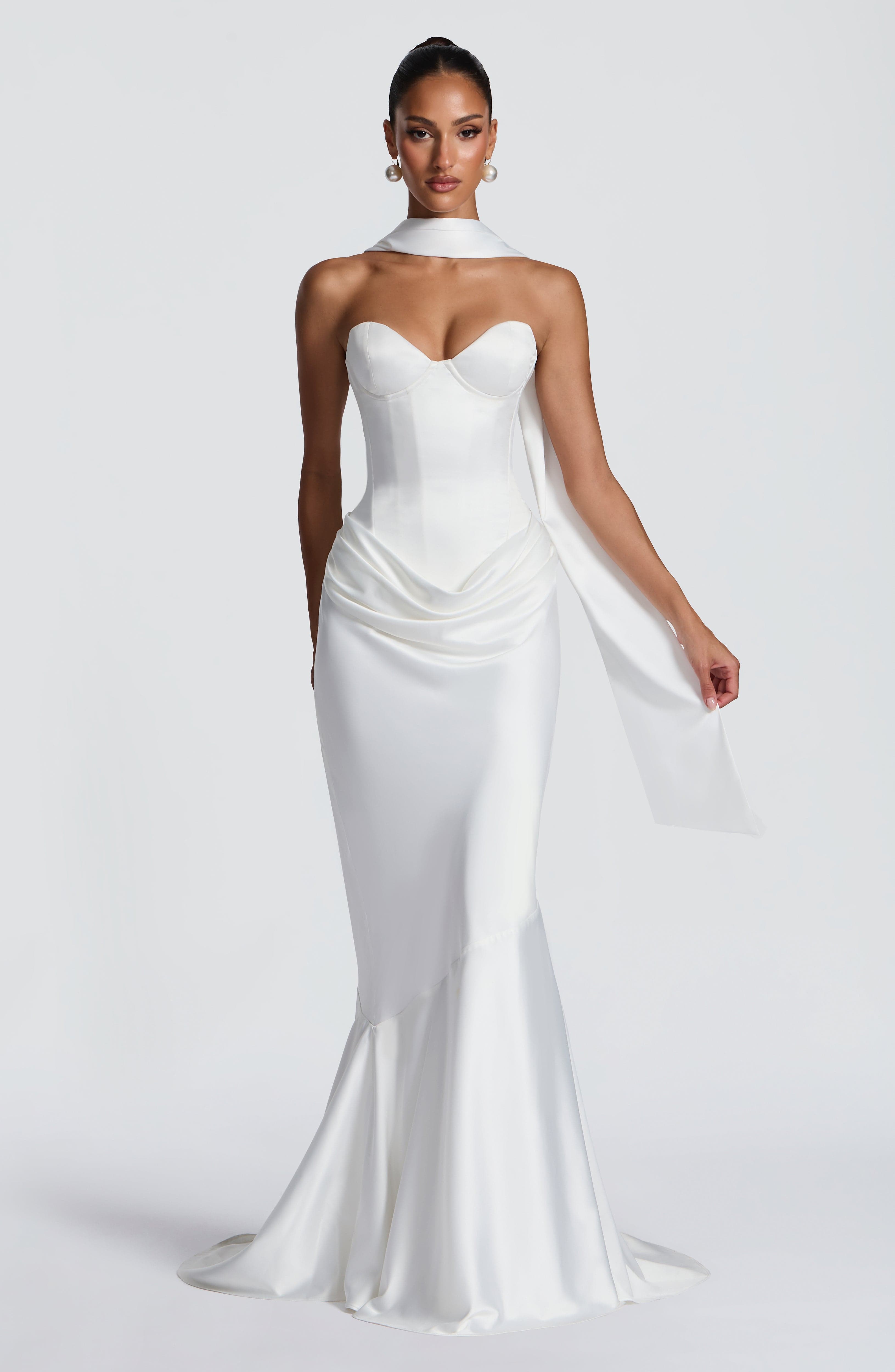 Vaila Gown - Ivory